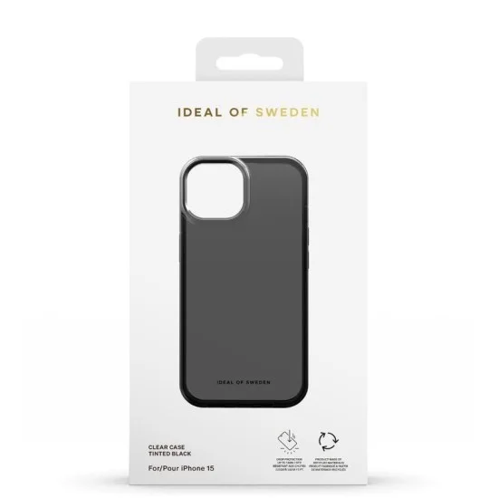 Ideal of Sweden Case for iPhone 15 Pro - Tinted Black